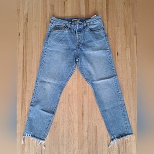Levi's Wedgie Ankle Jeans